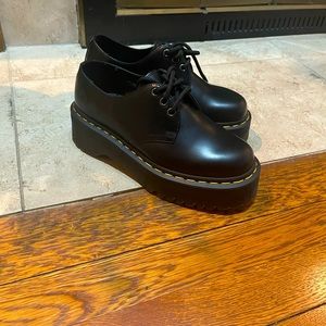 Stacked Dr. Marten loafers women size 8
